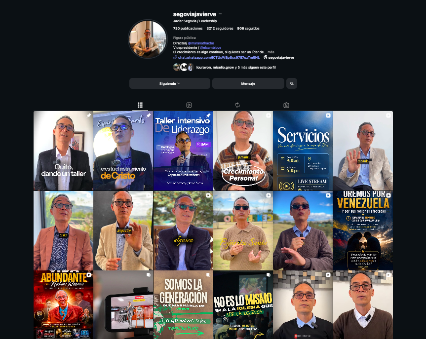 Perfil de Javier Segovia